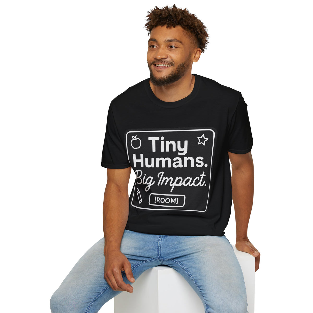 Tiny Humans Tee — "Tiny Humans. Big Impact." Cute Kids Advocate T-Shirt - Trending Now - August 2026
