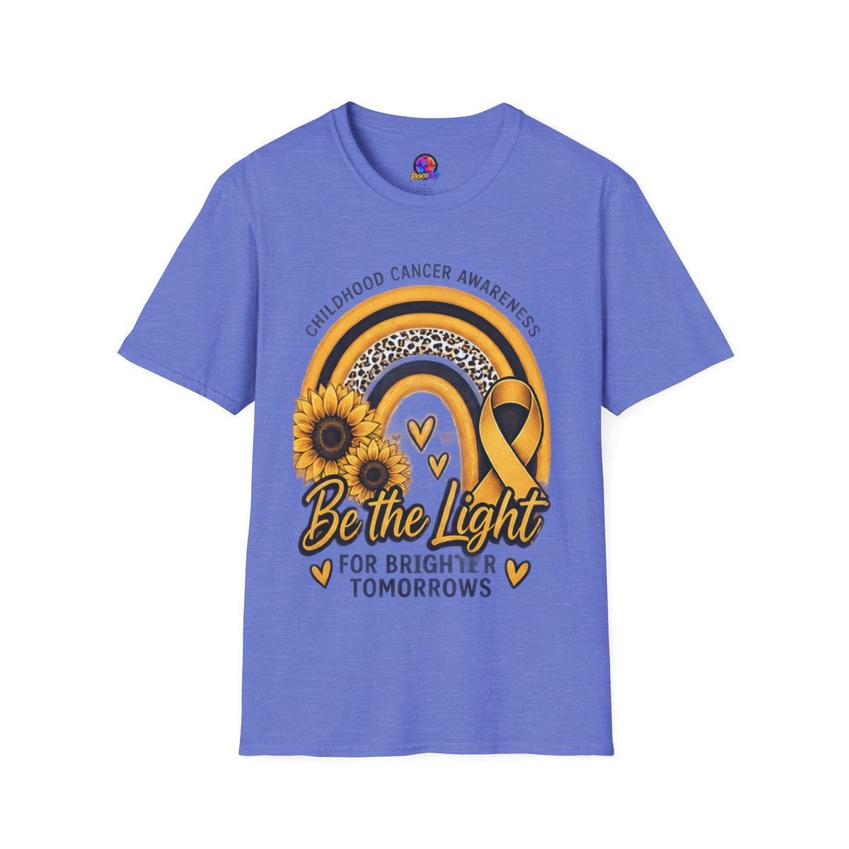 Be the Light Childhood Cancer Awareness T-Shirt