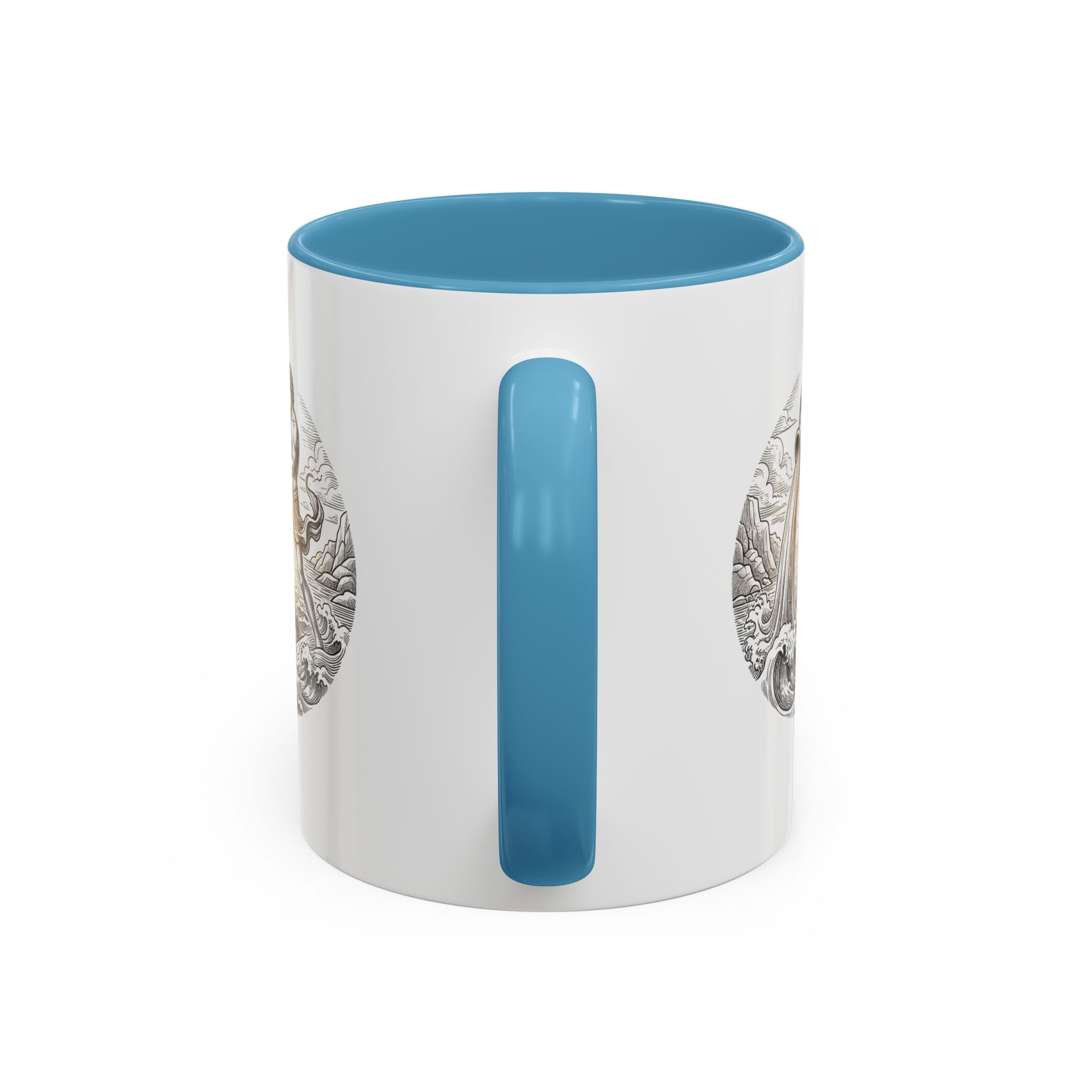 Aquarius Zodiac Coffee Mug — Astrology Sign Accent Mug