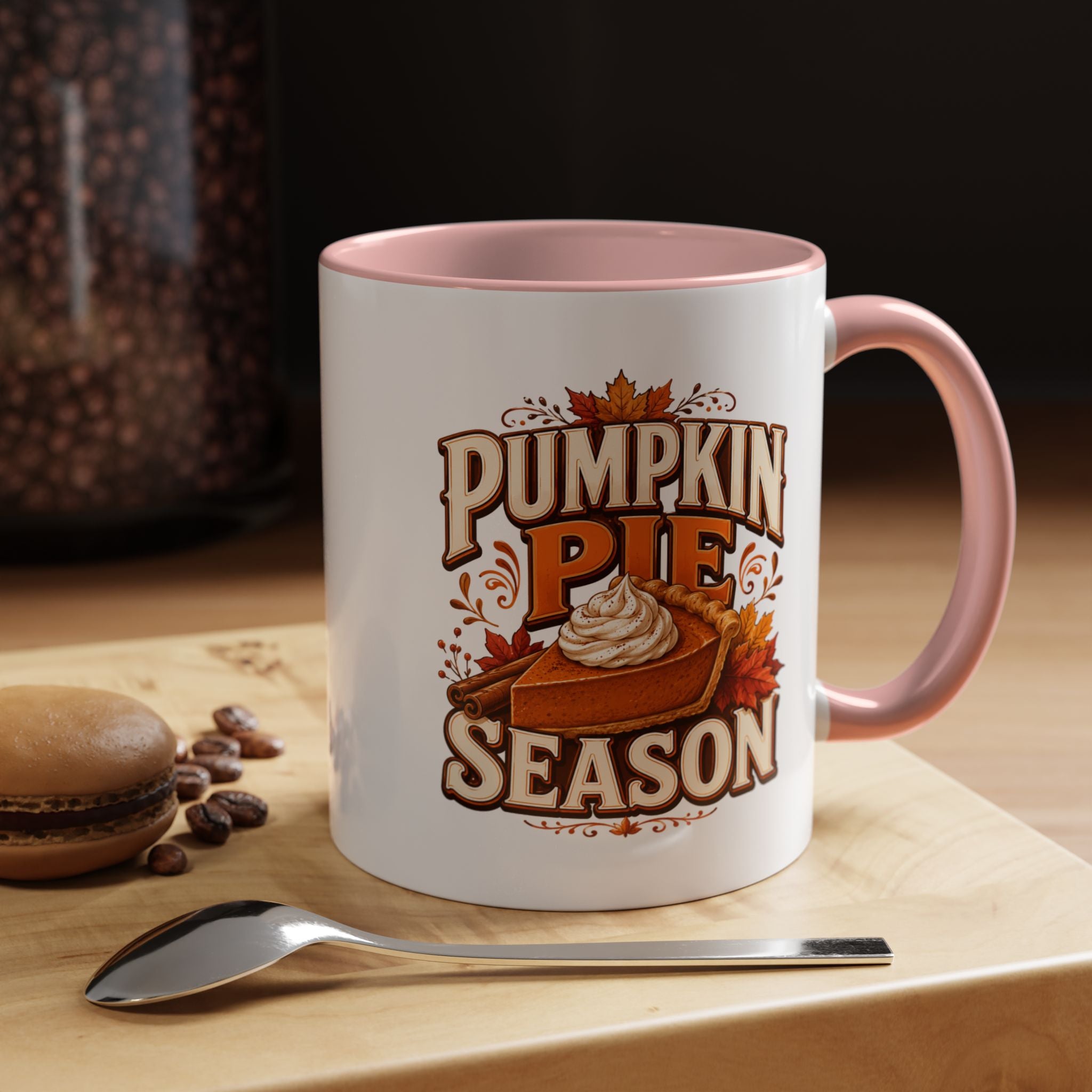 Thanksgiving Mug Pumpkin Pie Season Coffee Mug — Fall Thanksgiving Accent
