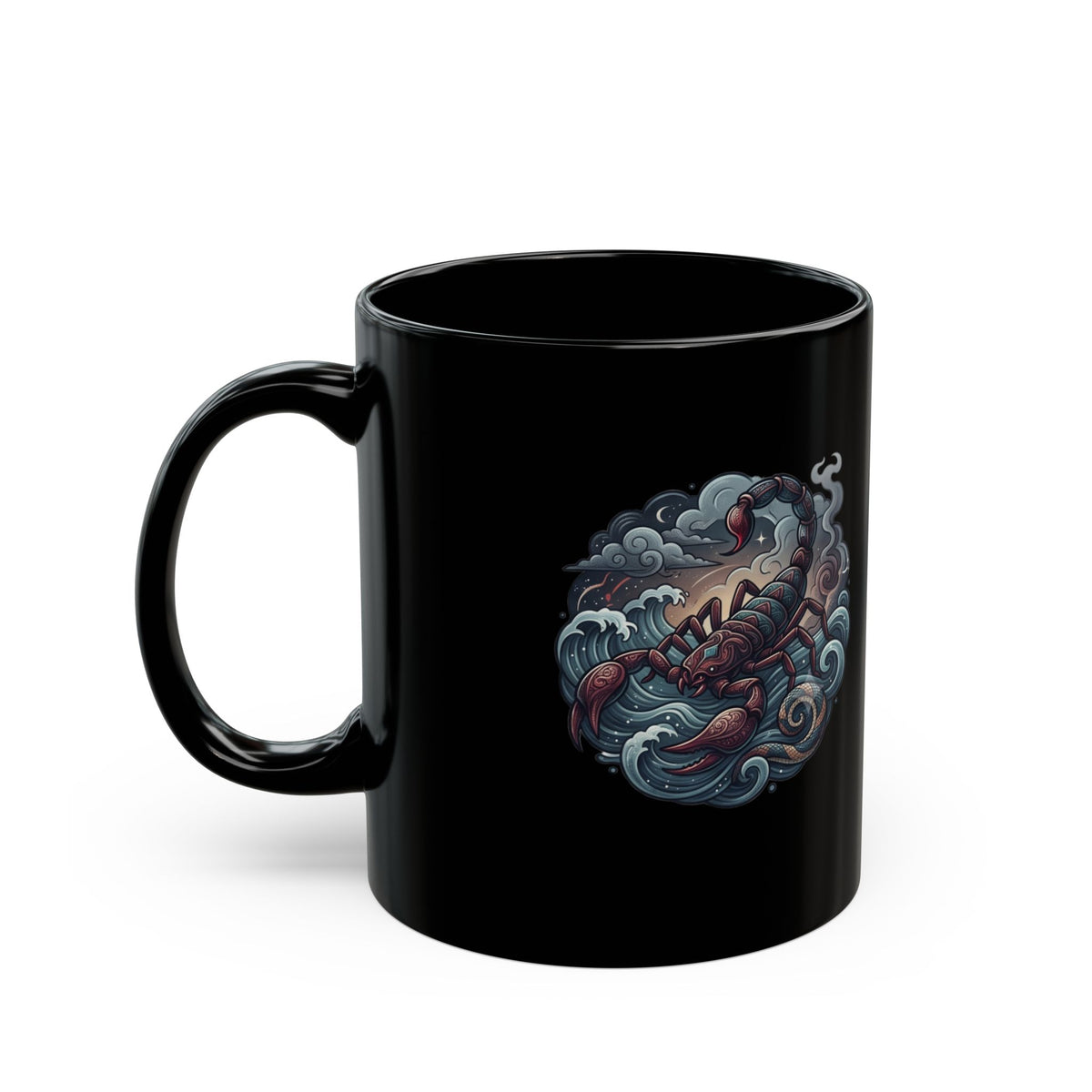 Scorpio Zodiac Mug  Black Mug