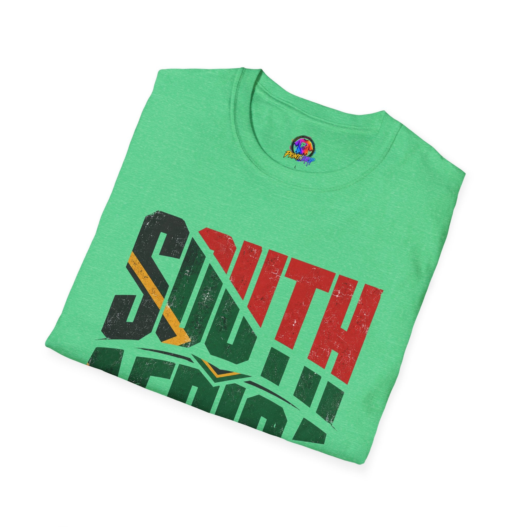 South Africa Soccer T-Shirt — Vintage Flag Football Fan Tee
