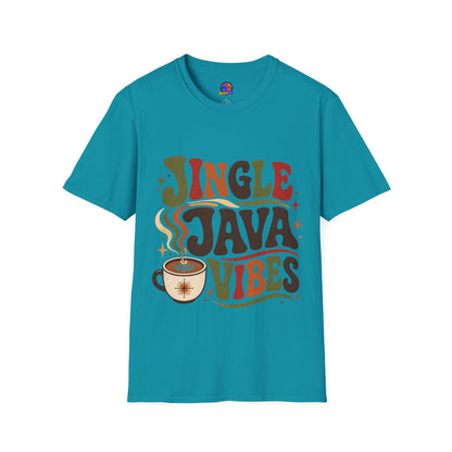 Retro "Jingle Java Vibes" T-Shirt