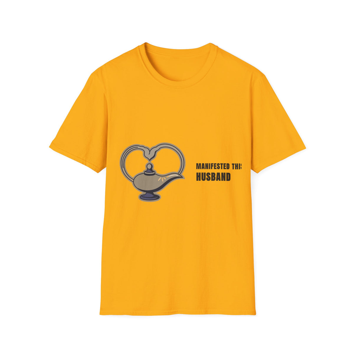 Manifesting Husband T-Shirt — Cute Genie Lamp Heart Graphic Tee - Trending Now - September 2026