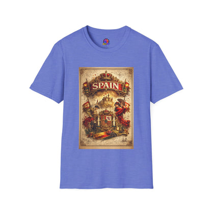 Spain Vintage Travel Graphic T‑Shirt — Retro Spanish Landmark Tee