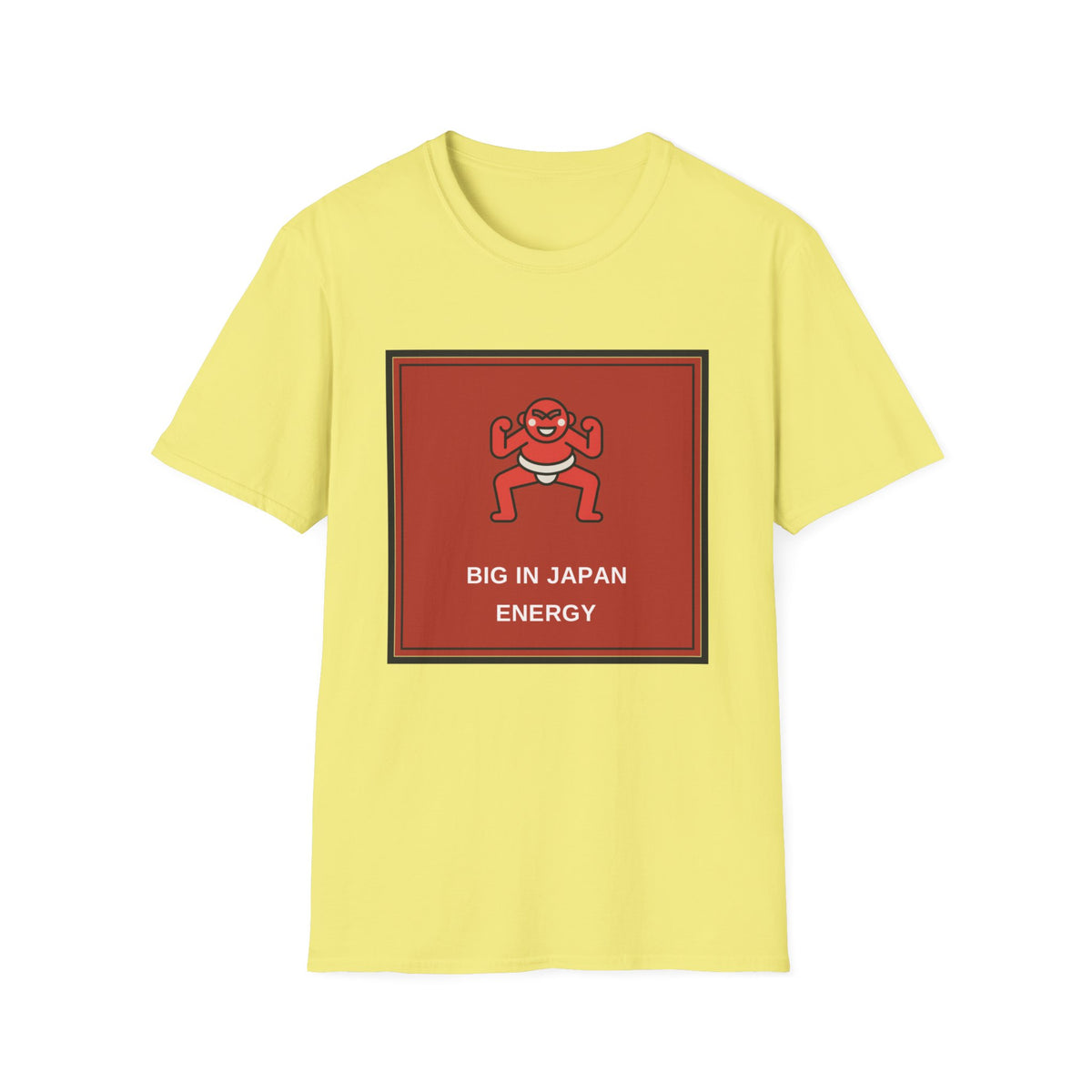 T-Shirt — "Big in Japan Energy" Red Graphic Tee - Trending Now - August 2026