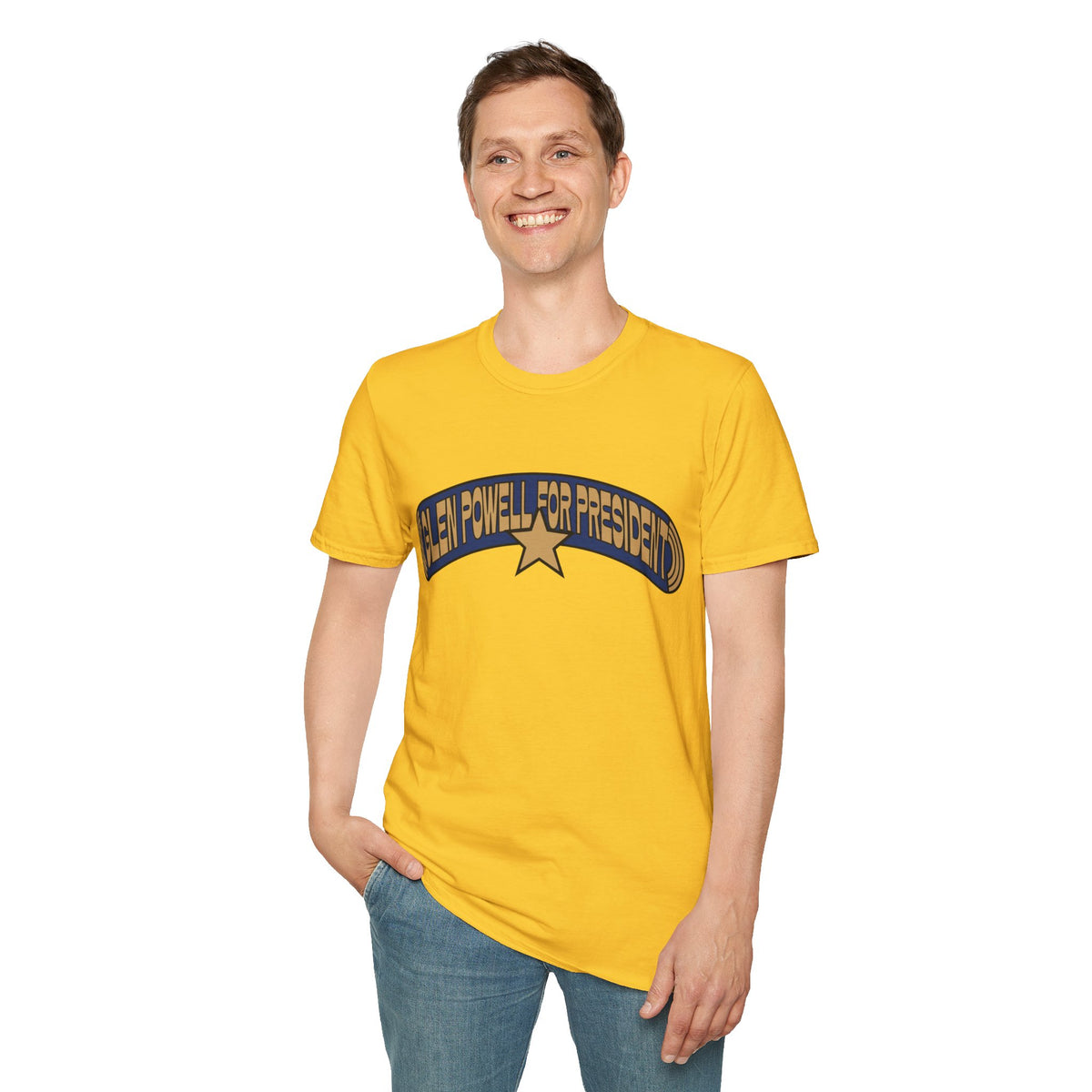 Graphic T-Shirt — Retro Banner "Free To Be Yourself" Design - Trending Now - August 2026