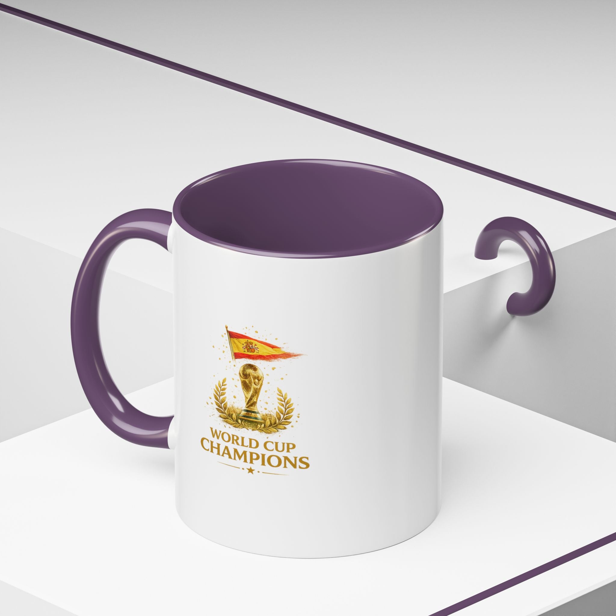 World Cup Champions Coffee Mug – Spanish Flag Accent