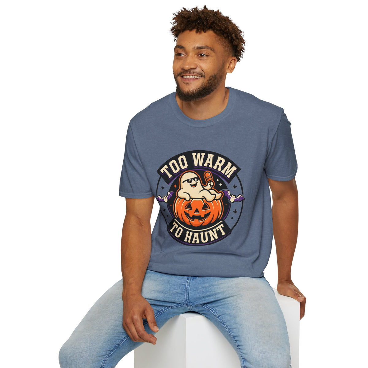Too Warm to Haunt Halloween T-Shirt — Funny Pumpkin Autumn Tee - Trending Now - August 2026