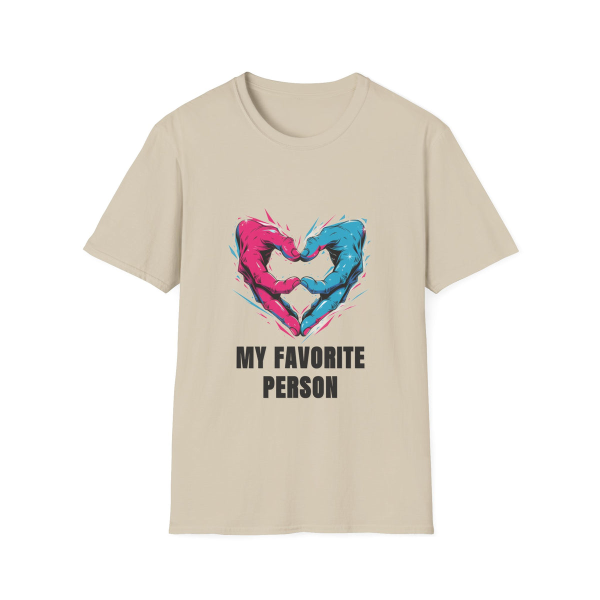 Heart Hands T-Shirt — “My Favorite Person” Couples Graphic Tee - Trending Now - August 2026