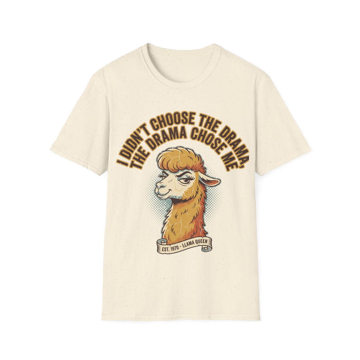 Sheep Graphic T‑Shirt — "I Don't Choose the Drama, the Drama Chooses Me" - Trending Now - September 2026