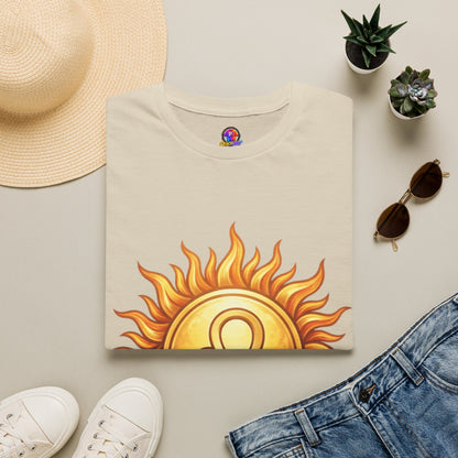 Leo Sun T‑Shirt — Zodiac Sunburst Graphic Tee