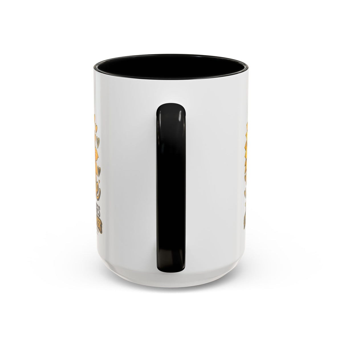 Hope Changes Childhood Cancer Mug – Gold Ribbon Sunflower Accent Coffee Cup (11/15oz)