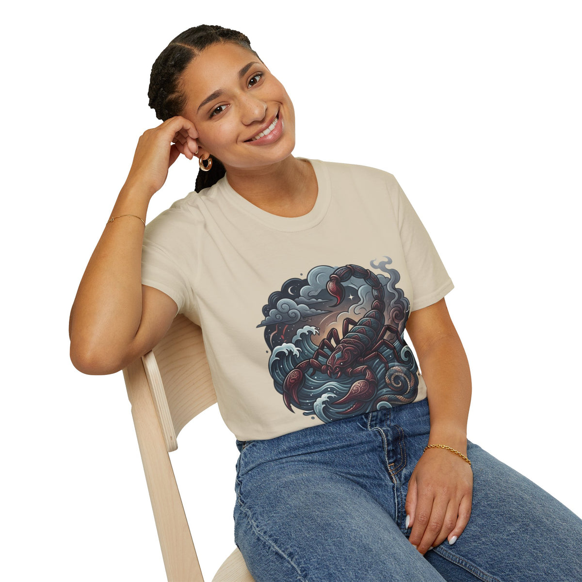 Scorpion Wave Unisex Softstyle T-Shirt