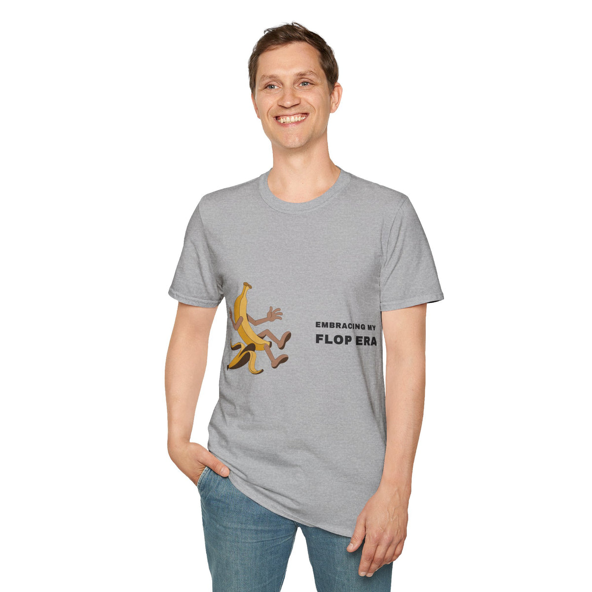 T-Shirt — Comedic Banana 'Flop Beat' Graphic Tee - Trending Now - September 2026