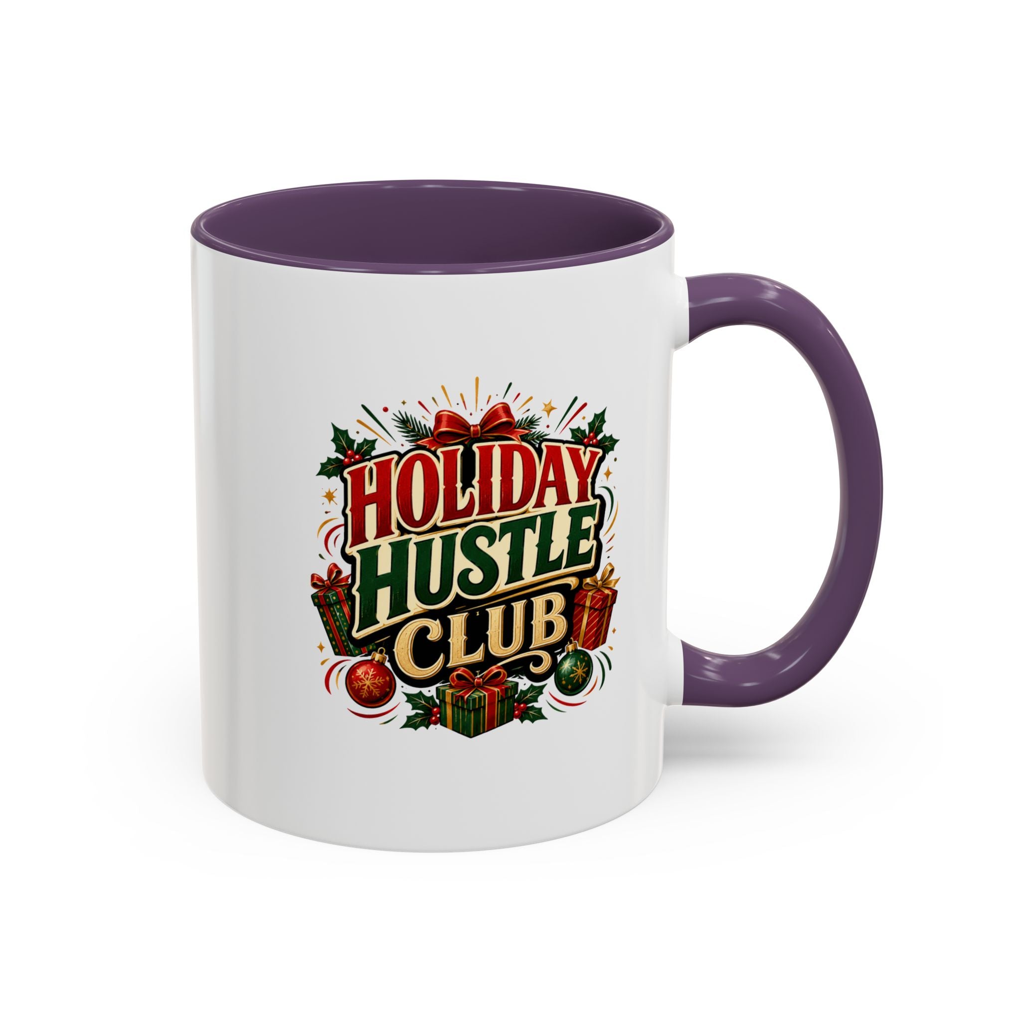 Accent Coffee Mug Holiday Hustle Club