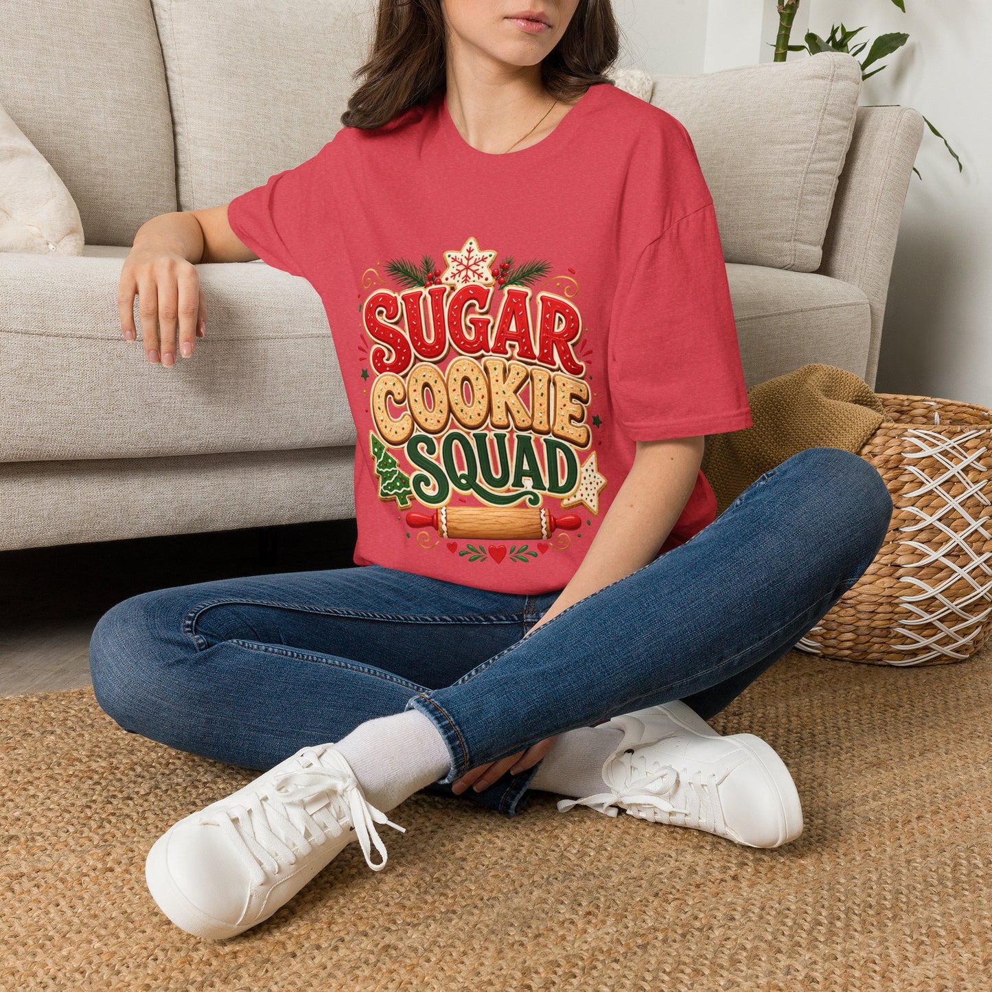 Sugar Cookie Squad T-Shirt — Festive Holiday Baking Graphic Tee