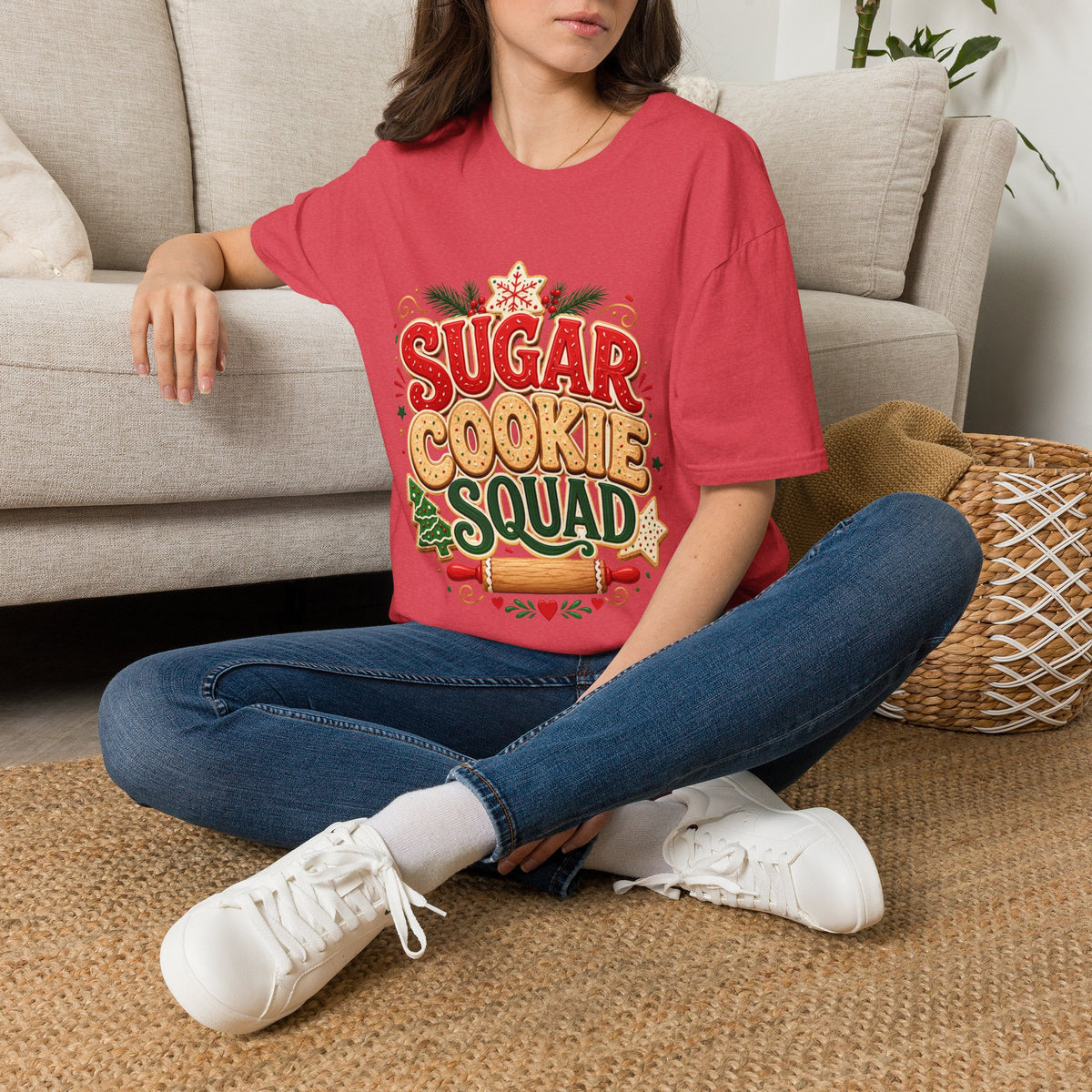 Sugar Cookie Squad T-Shirt — Festive Holiday Baking Graphic Tee