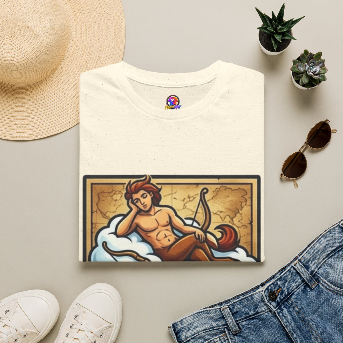 Sagittarius Zodiac T‑Shirt — Fiercely Independent, Easily Bored Astrology Tee