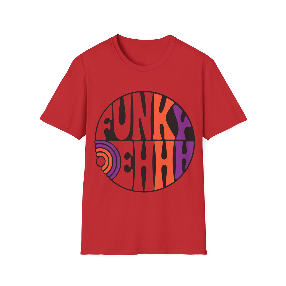 Funk Vibes Graphic T-Shirt — Retro 70s Circle Design - Trending Now - August 2026