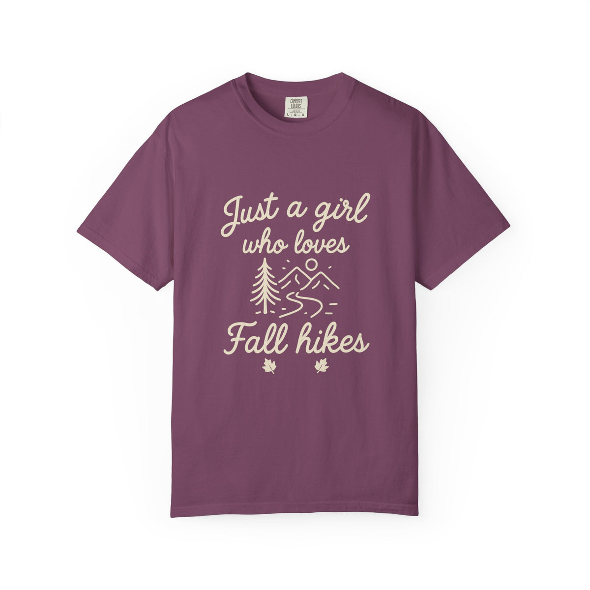 Fall Hike T-Shirt — "Just a Girl Who Loves Fall Hikes" Outdoor Tee - Trending Now - October 2026