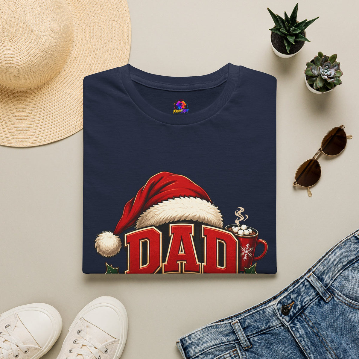 Christmas Dad Claus  T-Shirt