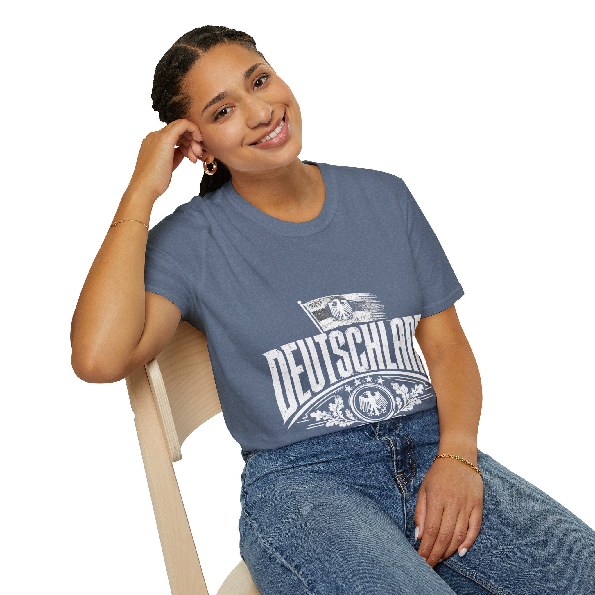 Germany Deutschland T-Shirt — Vintage German Crest Soccer Fan Tee