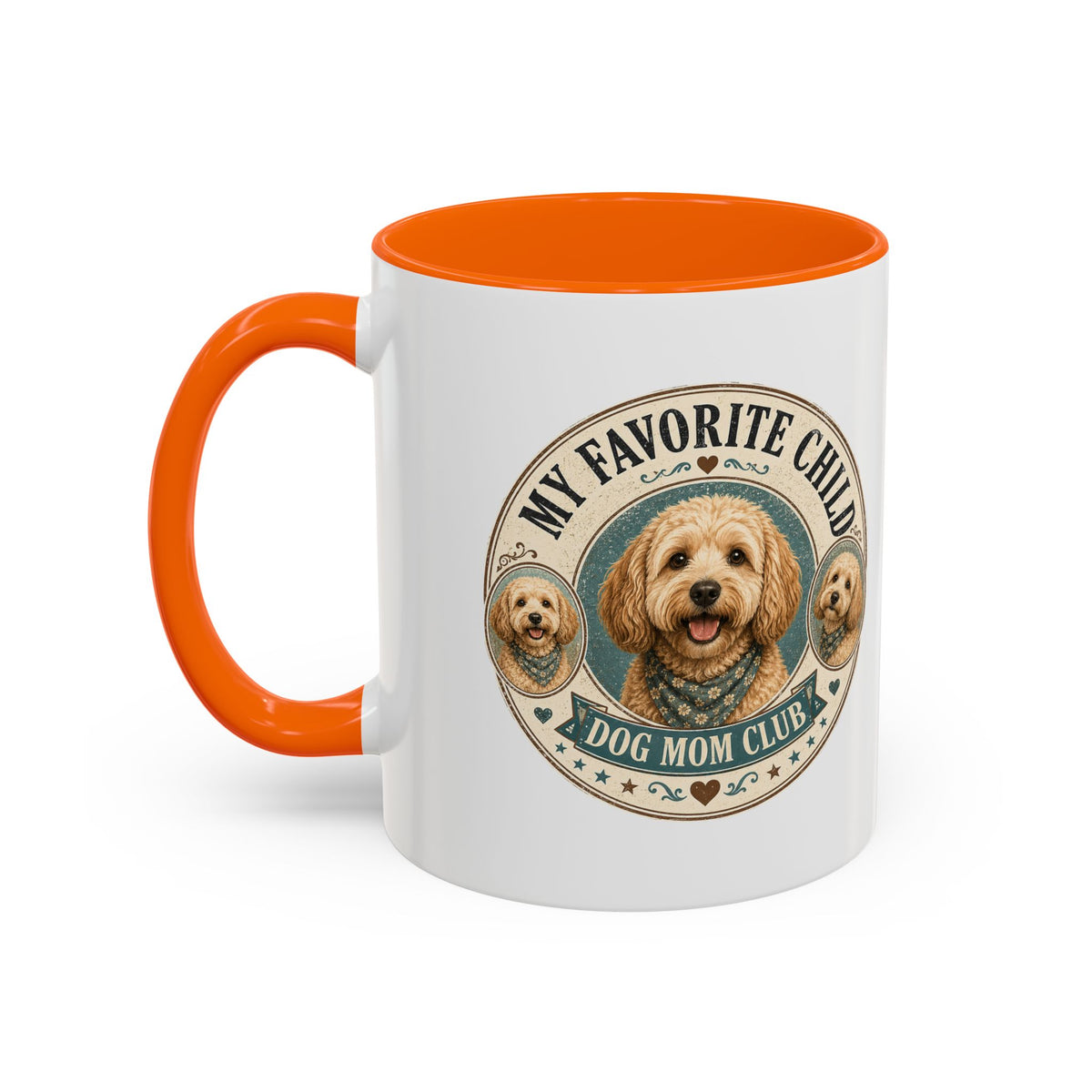 Milo Bailey Dog Dad Mom Dog Mom Coffee Mug — "My Favorite Child" Accent Mug