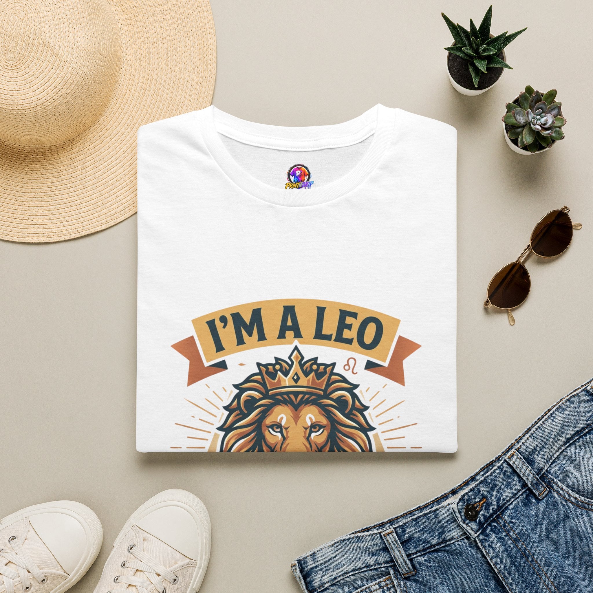 I’m a Leo Lion Zodiac T-Shirt — 'Of Course I’m the Main Character' Horoscope Tee