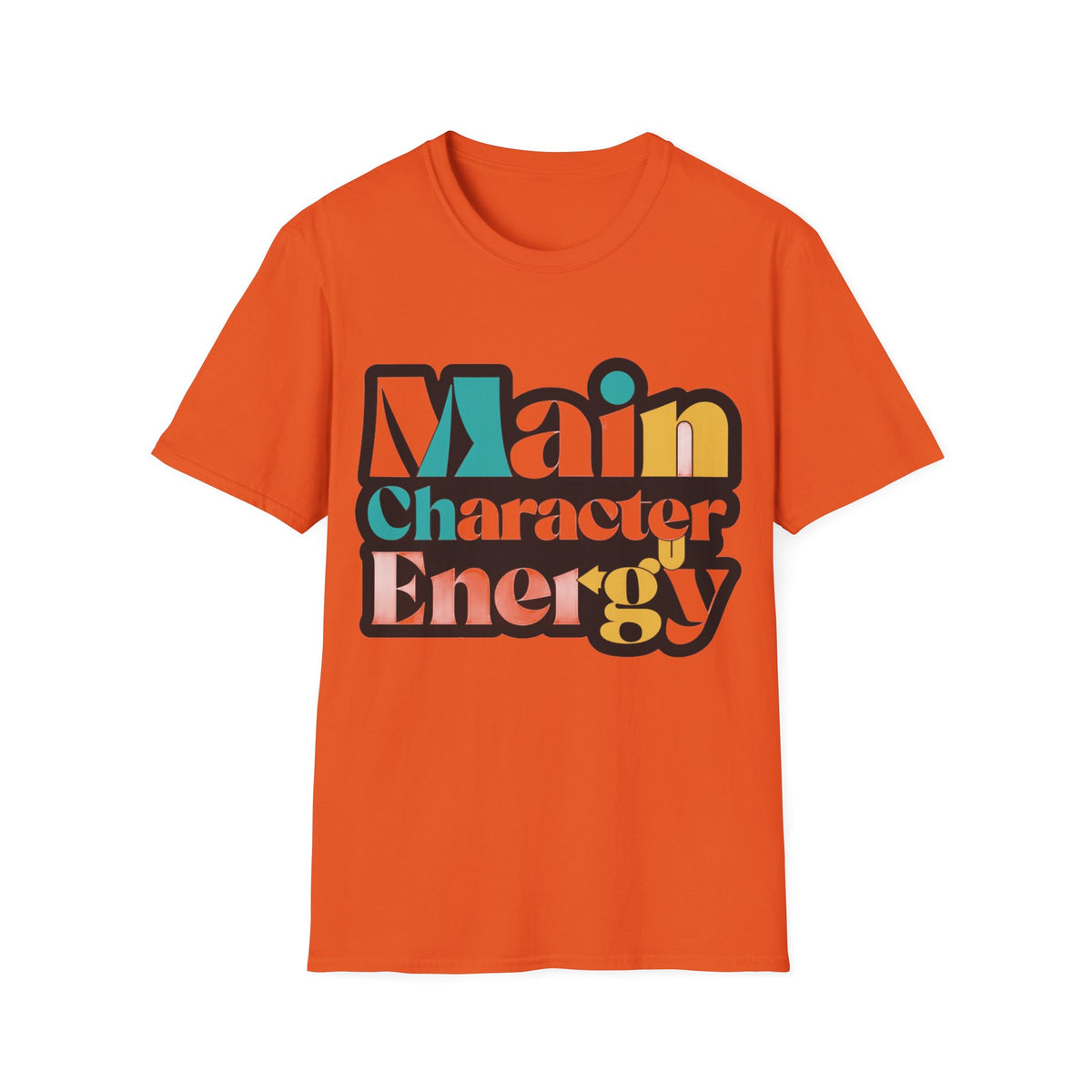 Main Character Energy T-Shirt — Retro Bold Graphic Tee - Trending Now - August 2026