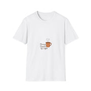 Morning Powered By Coffee Graphic Tee, Cute Caffeine Heart Mug T-Shirt - Trending Now - September 2026