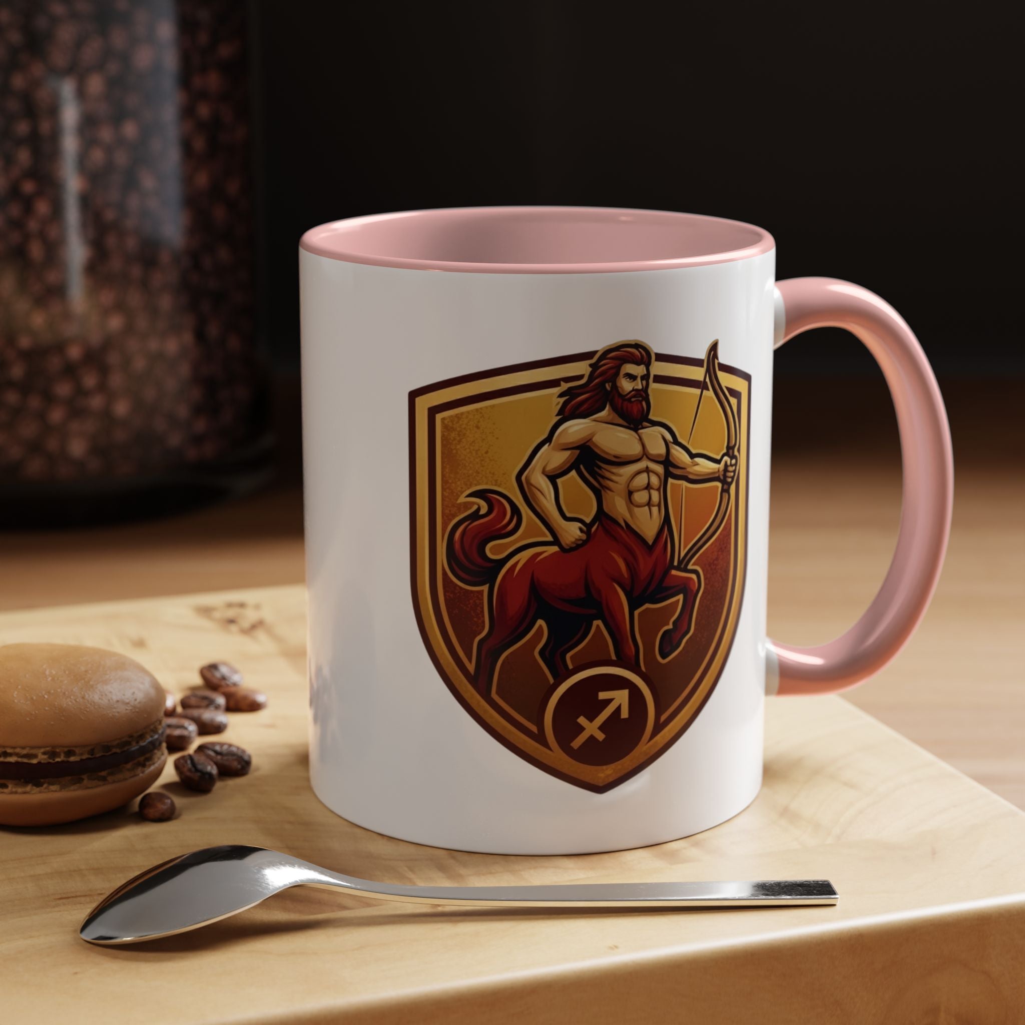 Sagittarius Centaur Coffee Mug — Zodiac Archer Accent Mug (11/15oz)