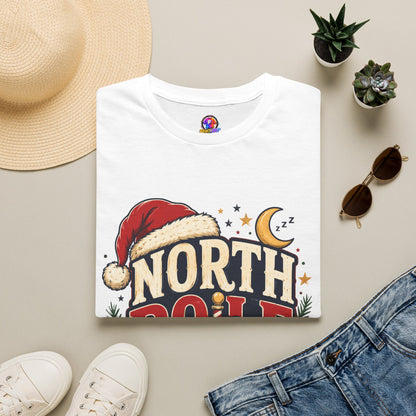 North Pole Nap Team T-Shirt — Funny Christmas Sleepy Holiday Tee