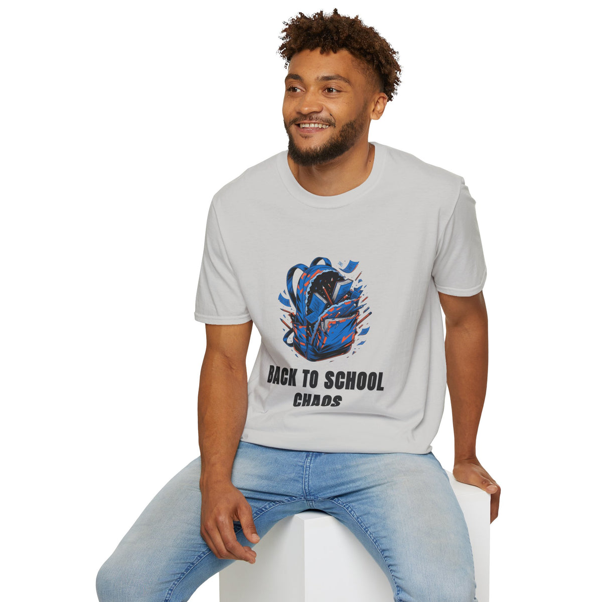 Back to School Chaos T-Shirt — Graphic Backpack Design - Trending Now - August 2026