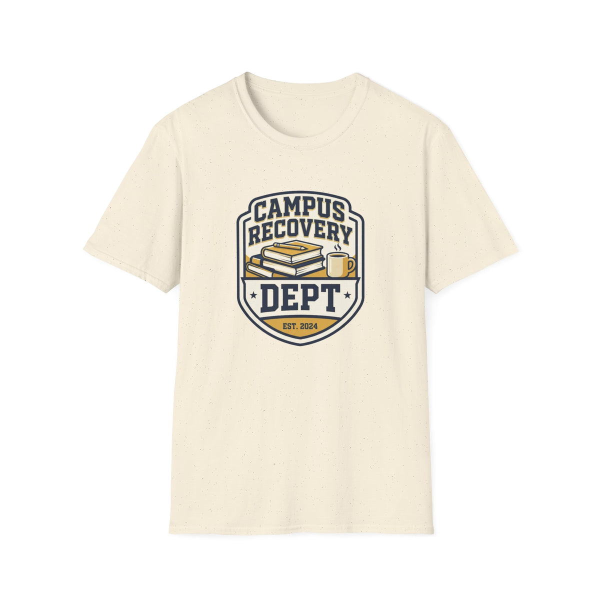 Campus Recovery Dept. T-Shirt — Collegiate Support Logo Tee - Trending Now - August 2026