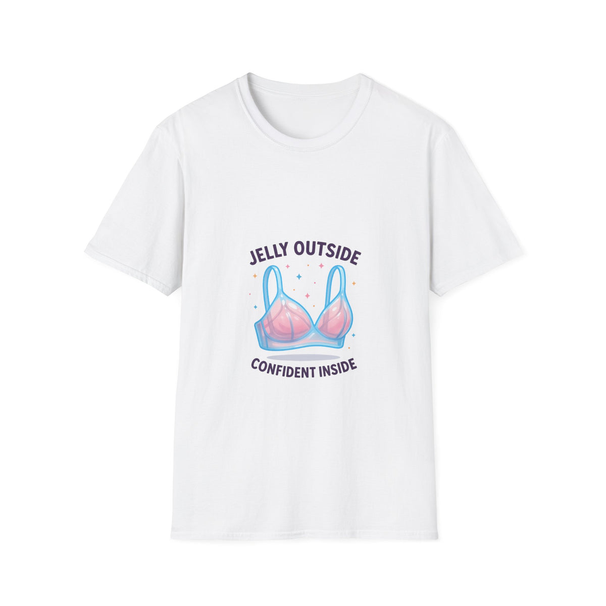 T-Shirt — "Jelly Outside, Confident Inside" Bikini Illustration- Trending Now - October 2026