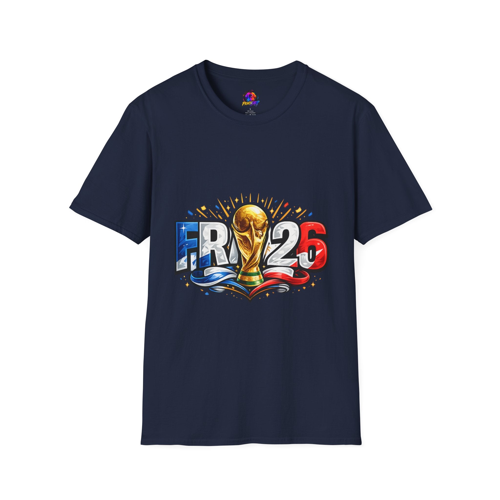 France World Cup Trophy 26 T-Shirt — Soccer Championship Fan Tee