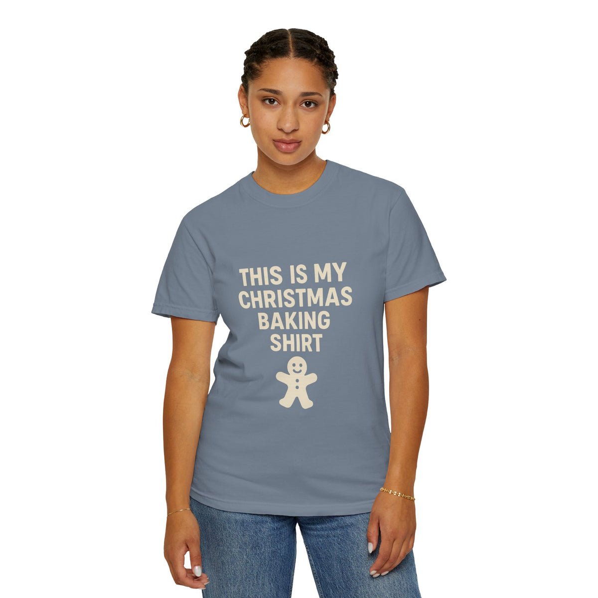 Christmas Baking Shirt — 'This Is My Christmas Baking Shirt' Tee with Gingerbread Graphic- Trending Now - October 2026