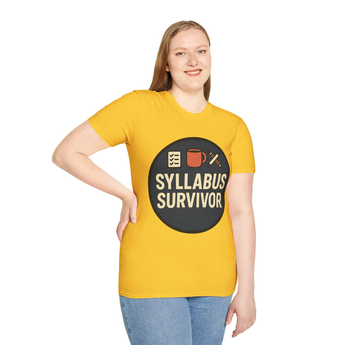 Syllabus Survivor T-Shirt — Funny Teacher/Student Back-to-School Tee - Trending Now - August 2026