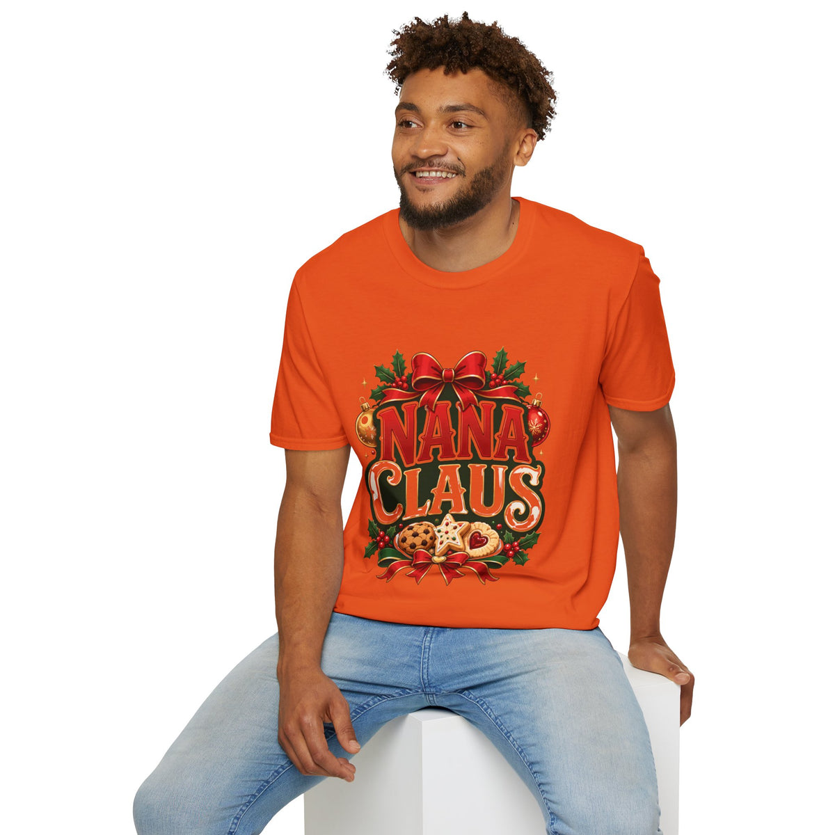 Nana Claus Christmas Tee — Festive Holiday Grandma T-Shirt