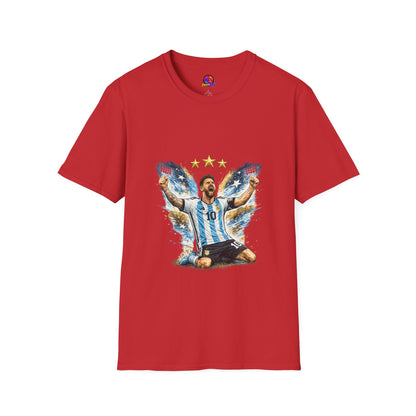 Argentina Soccer Legend Argentina T-Shirt — Celebratory Messi Design