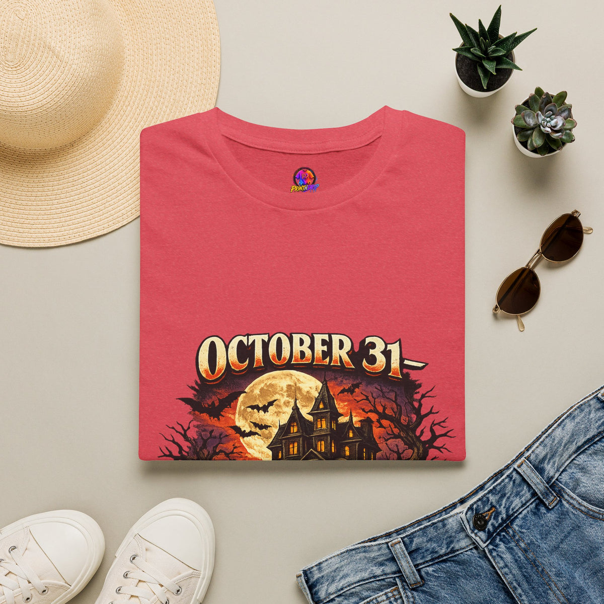 Halloween October 21 Unisex Softstyle T-Shirt