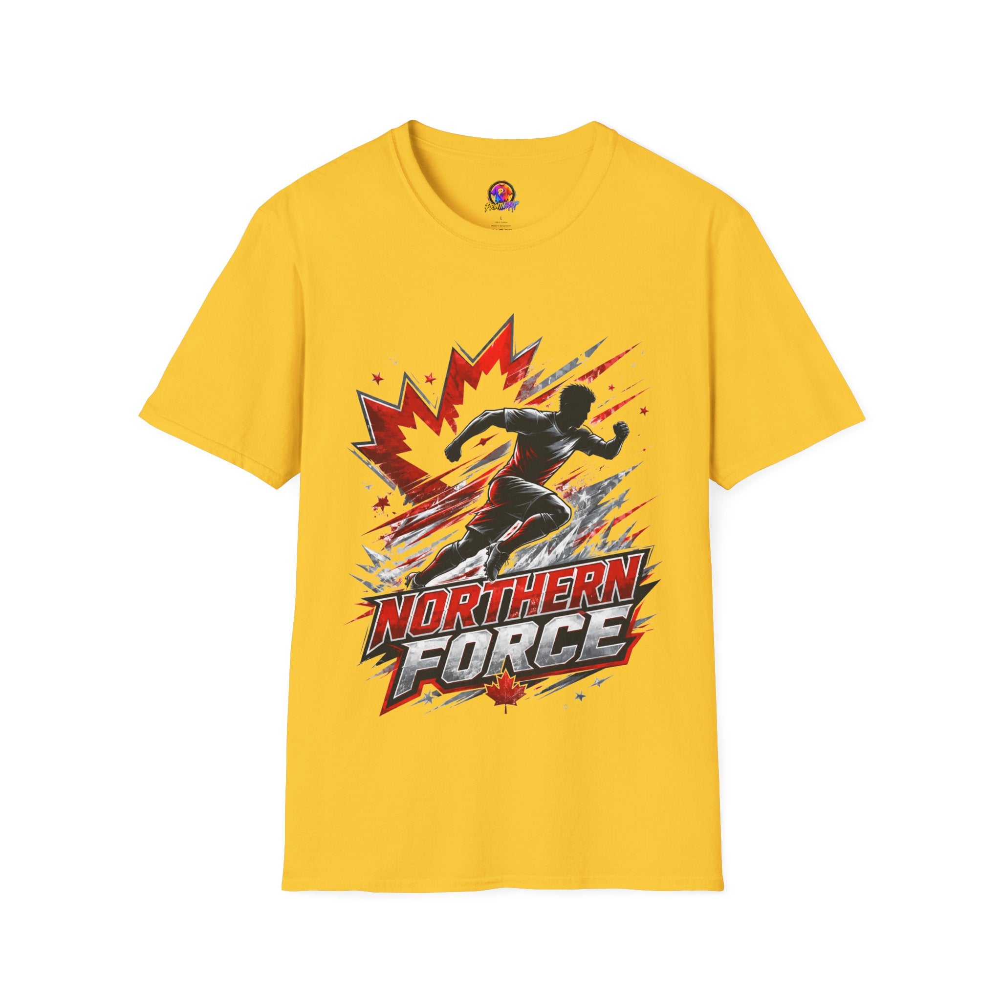 Canada Northern Force Running T‑Shirt — Canada Maple Runner Athletic Tee