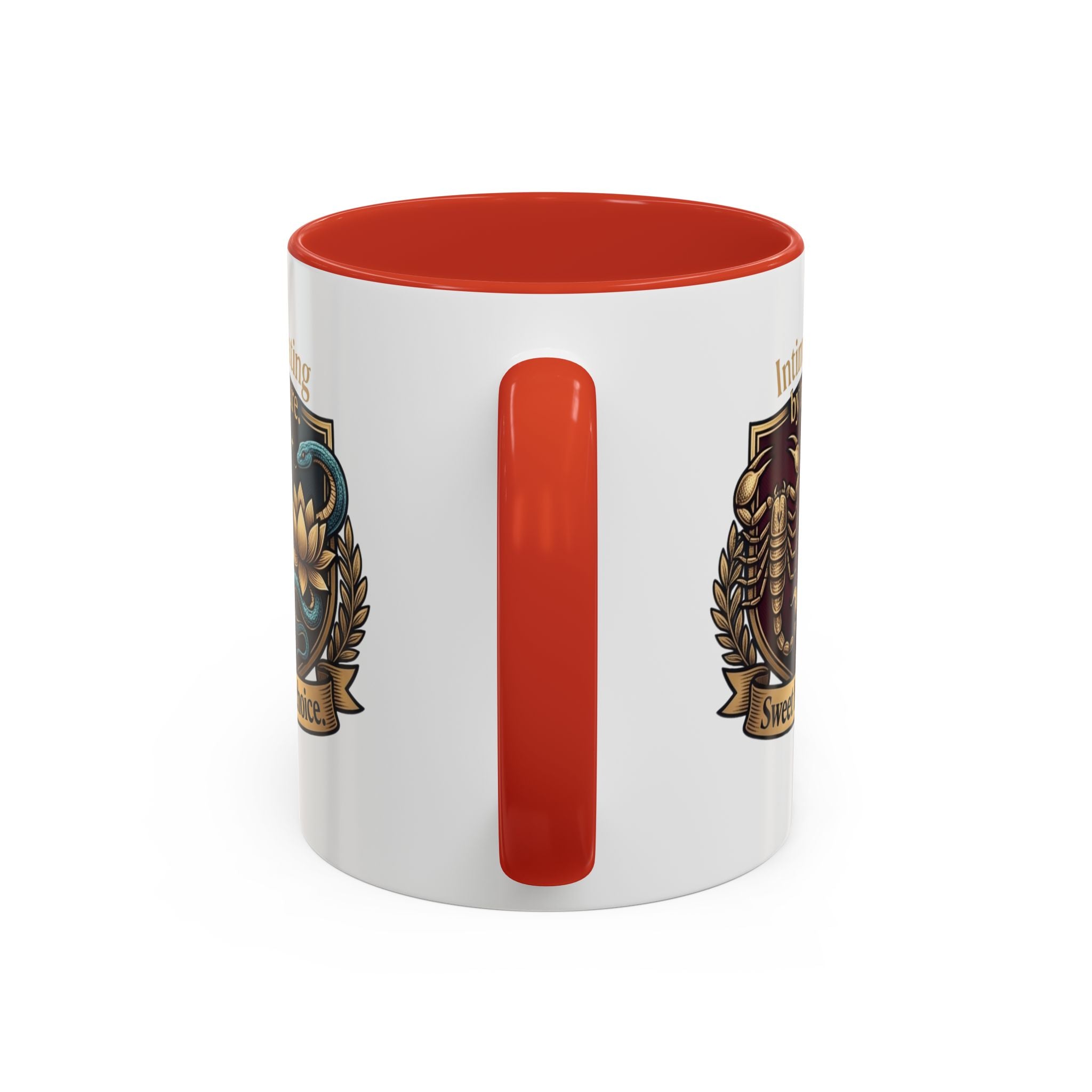 Intimidating by Nature, Sweet by Choice Accent Coffee Mug (11/15oz)