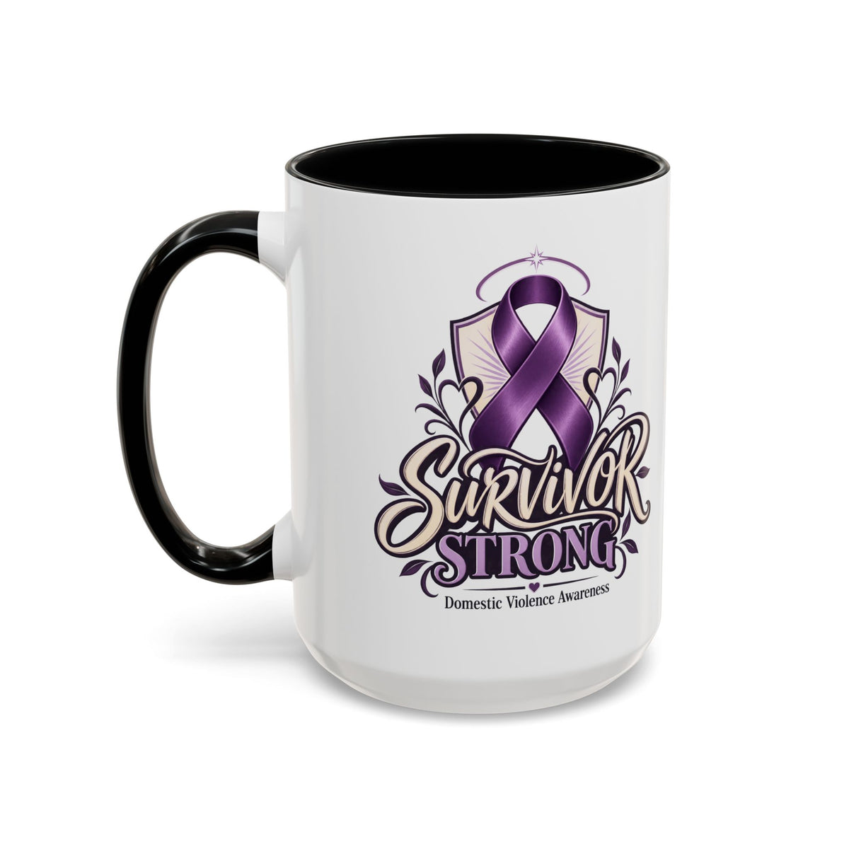 Domestic Violence Awareness Survivor Strong Coffee Mug