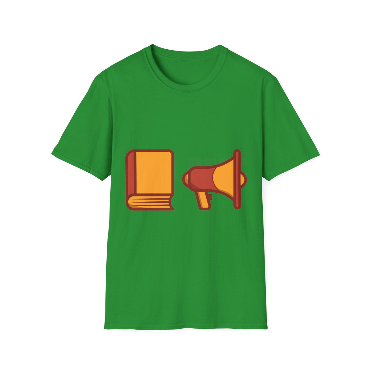Book & Megaphone T-Shirt — Literary Advocate Tee - Trending Now - September 2026