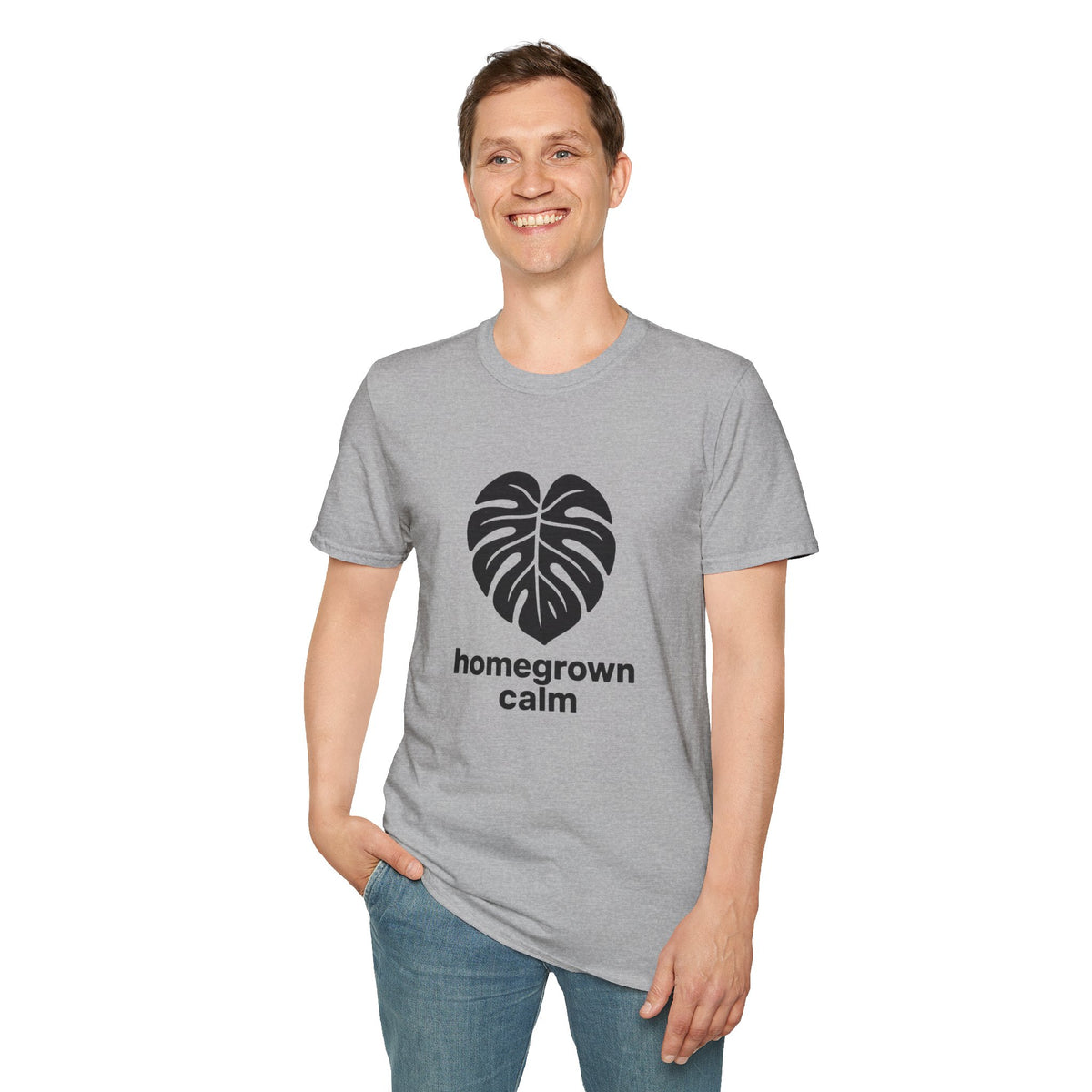 Black T‑Shirt with Subtle Heartroots Graphic – Minimal Plant Lover Tee - Trending Now - August 2026