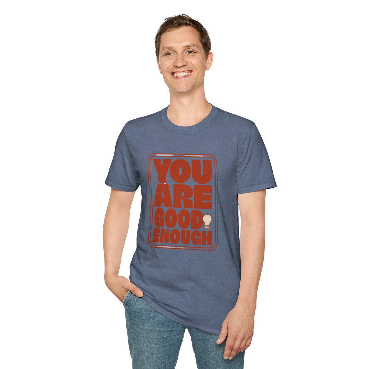 T-Shirt — "You Are Good Enough" Retro Affirmation Tee - Trending Now - August 2026