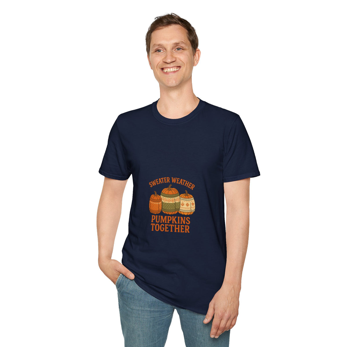 Pumpkins Together T‑Shirt — 'Sweater Weather' Fall Pumpkin Graphic Tee - Trending Now - October 2026
