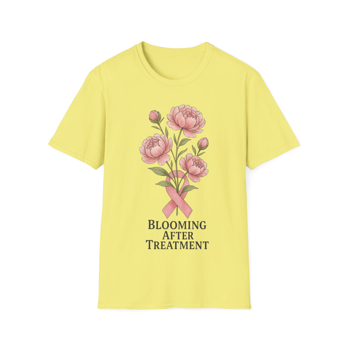 Blooming After Treatment Pink Wildflower T-Shirt, Breast Cancer Survivor Gift Tee - Trending Now - September 2026